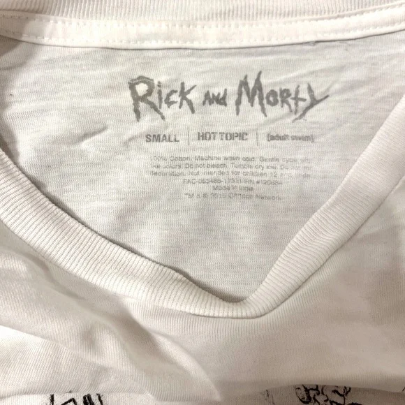 Limited Edition Rick and Morty t-shirt, Hot Topic Exclusive - Picture 4 of 5